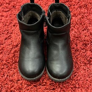 Every little girl needs some black boots for the fall!